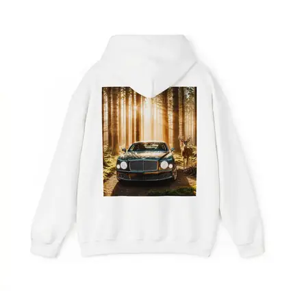 Bentley Mulsanne Parked Deep Forest Sunlight