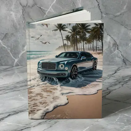 Bentley Mulsanne Blue Luxury Car Beach