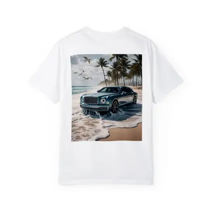 Bentley Mulsanne Blue Luxury Car Beach