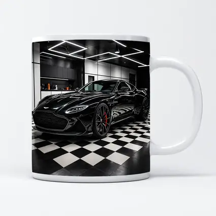 Aston Martin DBS Superleggera Black Garage