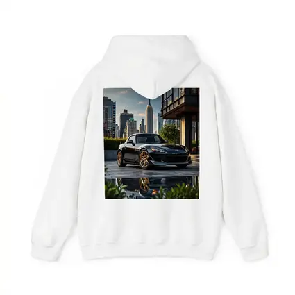 Black Honda S2000 City Skyline Scene