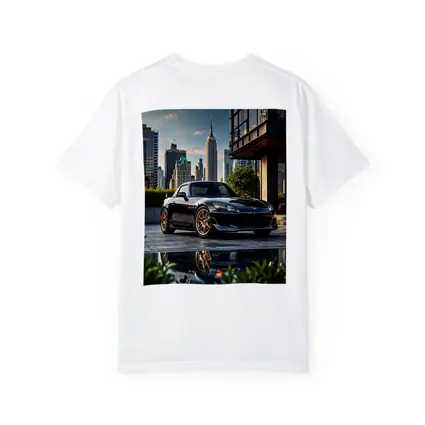 Black Honda S2000 City Skyline Scene