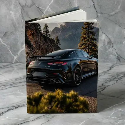 Mercedes AMG GT Black Mountain Road Shot