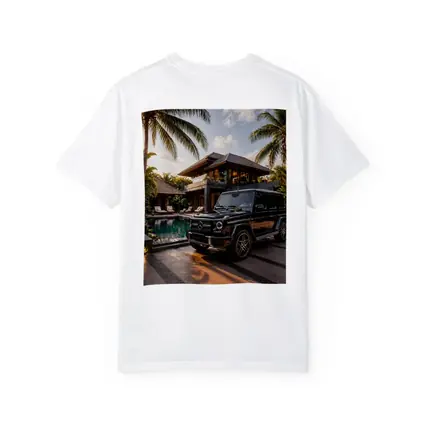 Black Mercedes G Class Tropical Villa