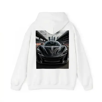 McLaren Black Supercar Racing Track City