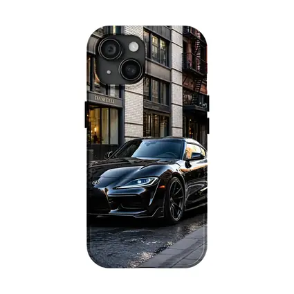 Black Toyota GR Supra NYC Street