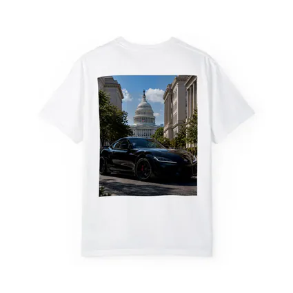Black Toyota Supra Washington DC Street