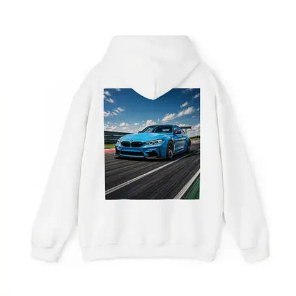 BMW M3 Blue Race Track Speed Art