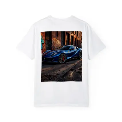 Ferrari 812 Superfast Blue Urban Street