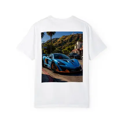 McLaren 600LT Blue Hollywood Hills Los Angeles