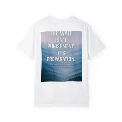 The Wait Is Preparation Misty Mountains Quote