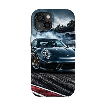 Porsche GT3 RS Drifting On Dark Track
