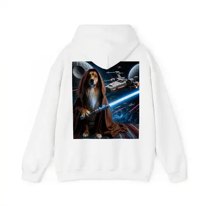Shetland Sheepdog Jedi Knight Epic Space Battle