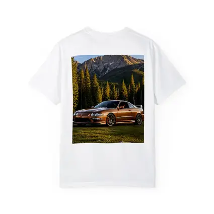 Acura Integra Gold Mountain Forest Setting