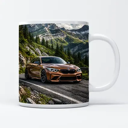 BMW M2 Bronze Coupe Mountain Road