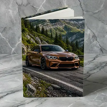BMW M2 Bronze Coupe Mountain Road