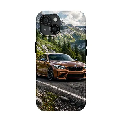 BMW M2 Bronze Coupe Mountain Road