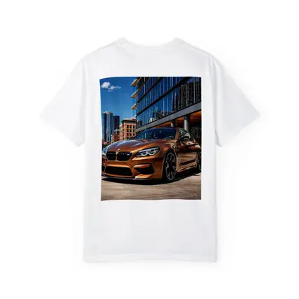 BMW M6 Bronze Coupe Urban City Setting