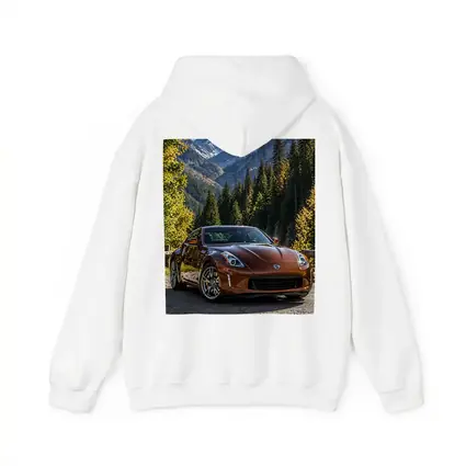 Nissan 370Z Brown Sports Car Mountain Setting
