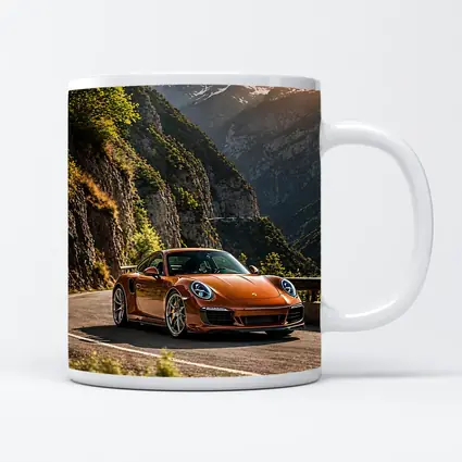 Porsche 911 Orange Mountain Road Drive