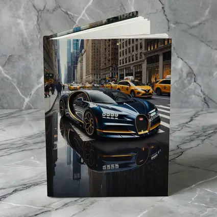 Bugatti Chiron Cruising Wet New York Streets