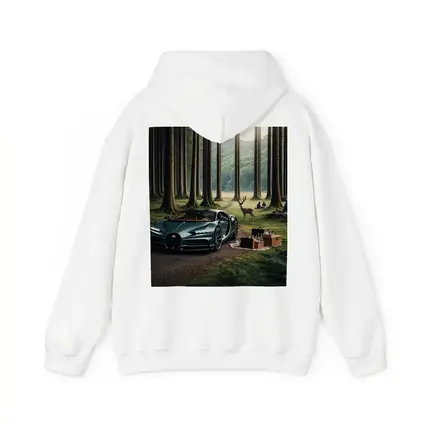 Bugatti Chiron Parked In Forest Clearing