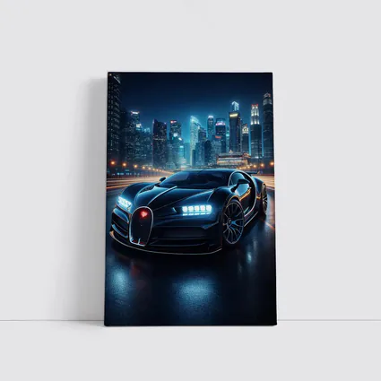 Bugatti La Voiture Noire City Night