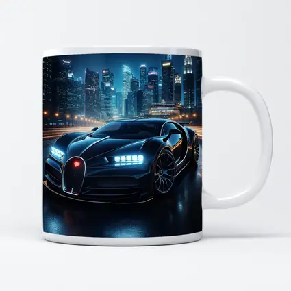 Bugatti La Voiture Noire City Night