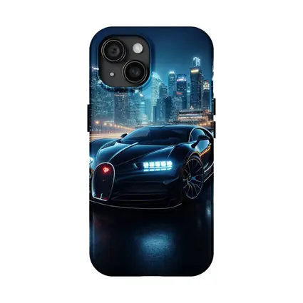 Bugatti La Voiture Noire City Night