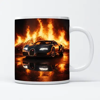Bugatti Veyron Engulfed in Dramatic Fire