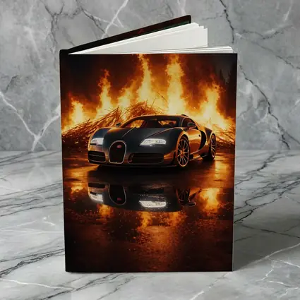 Bugatti Veyron Engulfed in Dramatic Fire