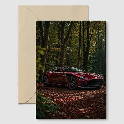 Aston Martin DBS Superleggera Red Forest