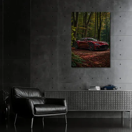 Aston Martin DBS Superleggera Red Forest