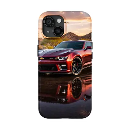 Chevrolet Camaro ZL1 Desert Sunset Reflection