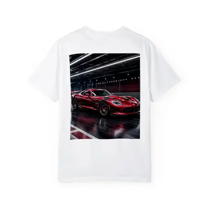 Dodge Viper Red Sports Car Racing Track