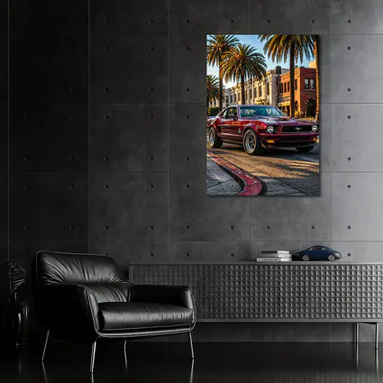 Ford Mustang Mach One Los Angeles Street
