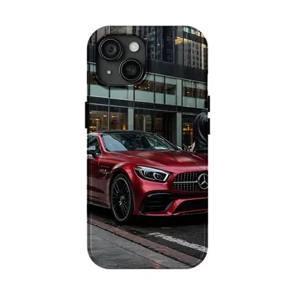 Mercedes AMG GT Red City Street Couple