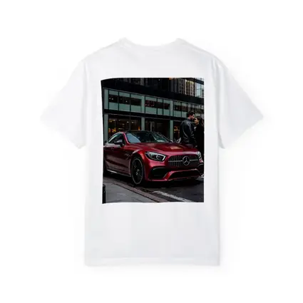 Mercedes AMG GT Red City Street Couple