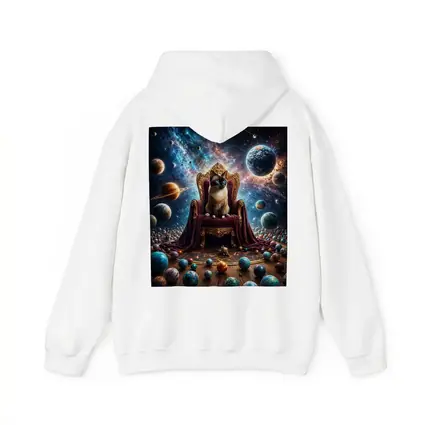 Siamese Cat Ruling Cosmic Galaxy Throne
