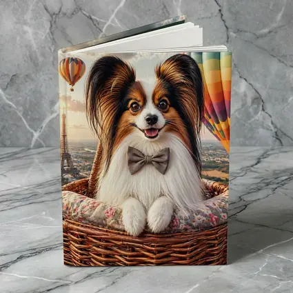 Papillon Dog Hot Air Balloon Paris