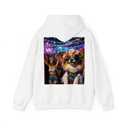 Papillon Dog at Colorful Music Festival