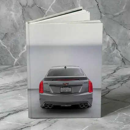 Cadillac CTS Rear View Gray Studio