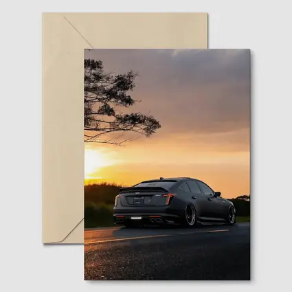 Cadillac CT5 Blacked Out Sunset Road