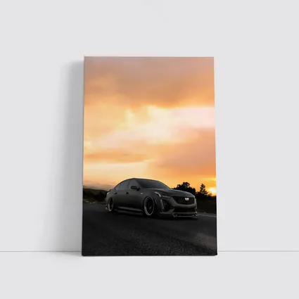 Cadillac CT5 Matte Black Sunset Road