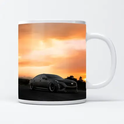 Cadillac CT5 Matte Black Sunset Road