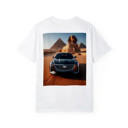 Cadillac CT6 Egypt Pyramids Sphinx Desert