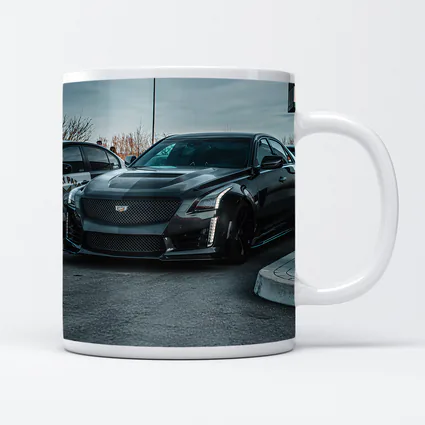 Cadillac CTS Black Widebody Street Shot