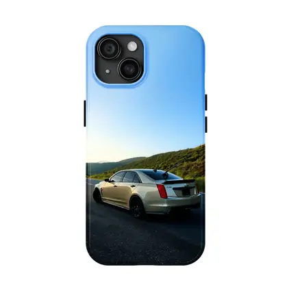 Cadillac CTS V On Mountain Highway