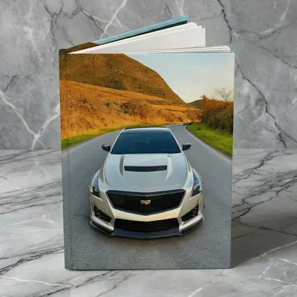 Cadillac CTS V On Mountain Road