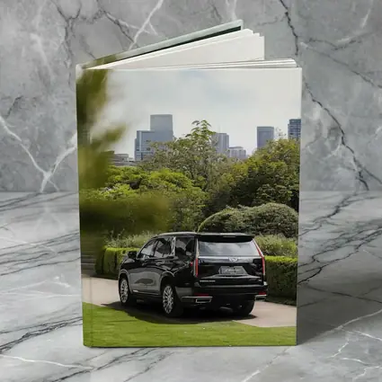 Cadillac Escalade Black SUV City Park